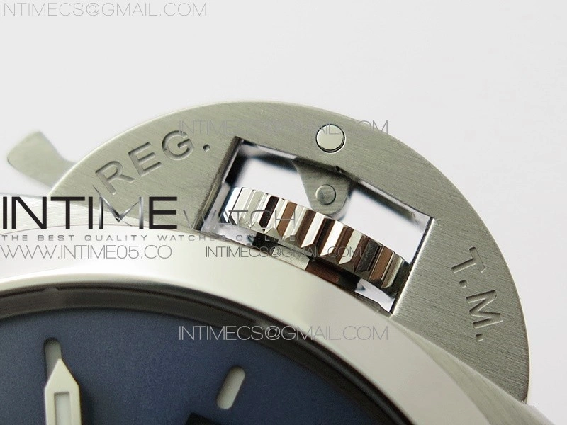 PAM1313 VSF 1:1 Best Edition Blue Dial on Blue Leather Strap P.9010 Clone